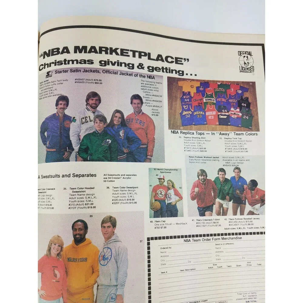 VTG 1983 NBA Today Newspaper Magazine Basketball Houston Rockets Ralph 80s RARE
